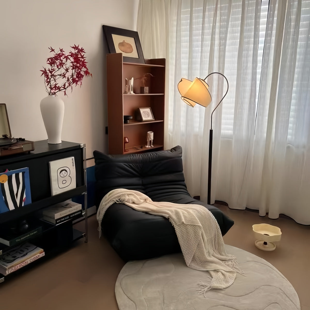 Mid-Century French-Inspired Floor Lamp