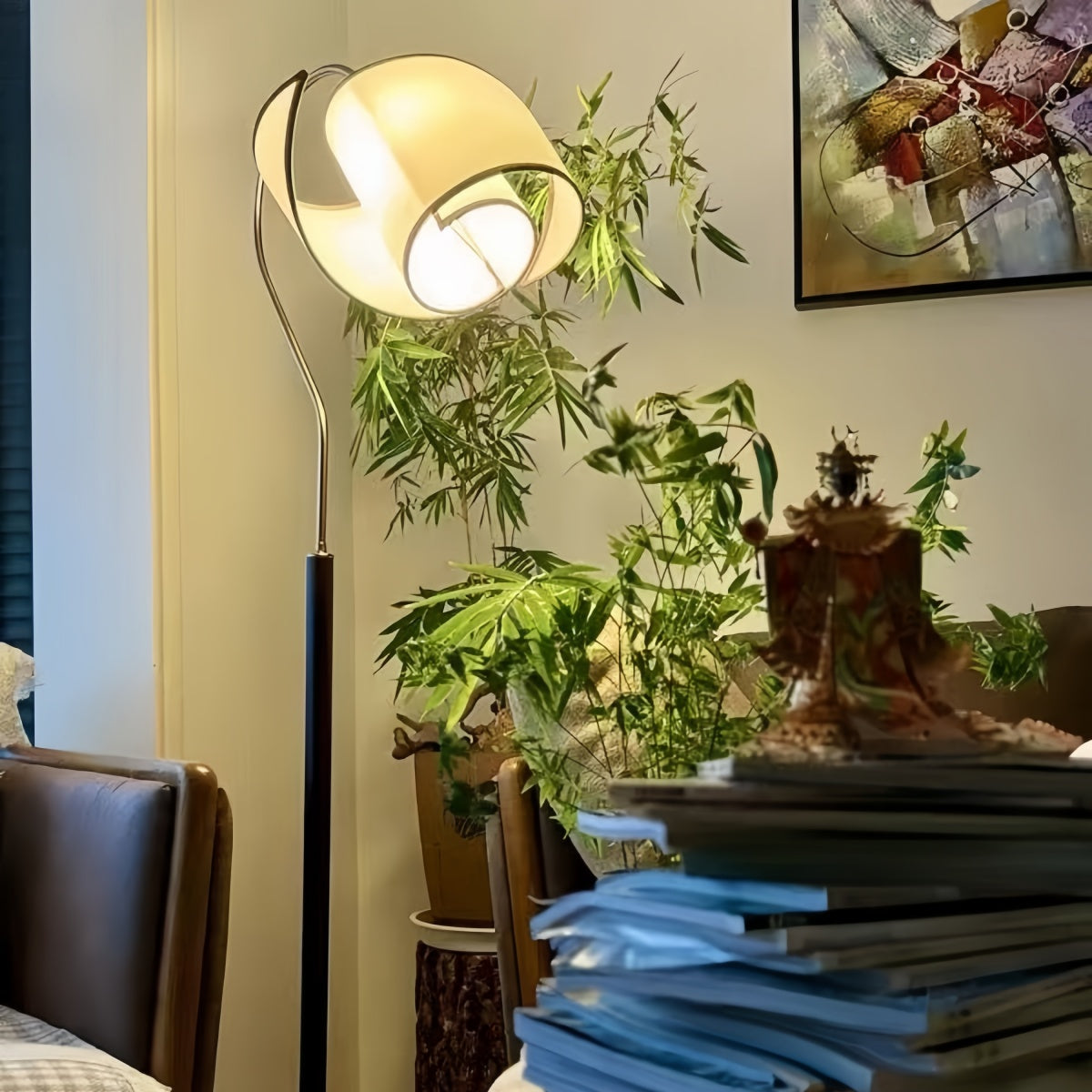 Mid-Century French-Inspired Floor Lamp