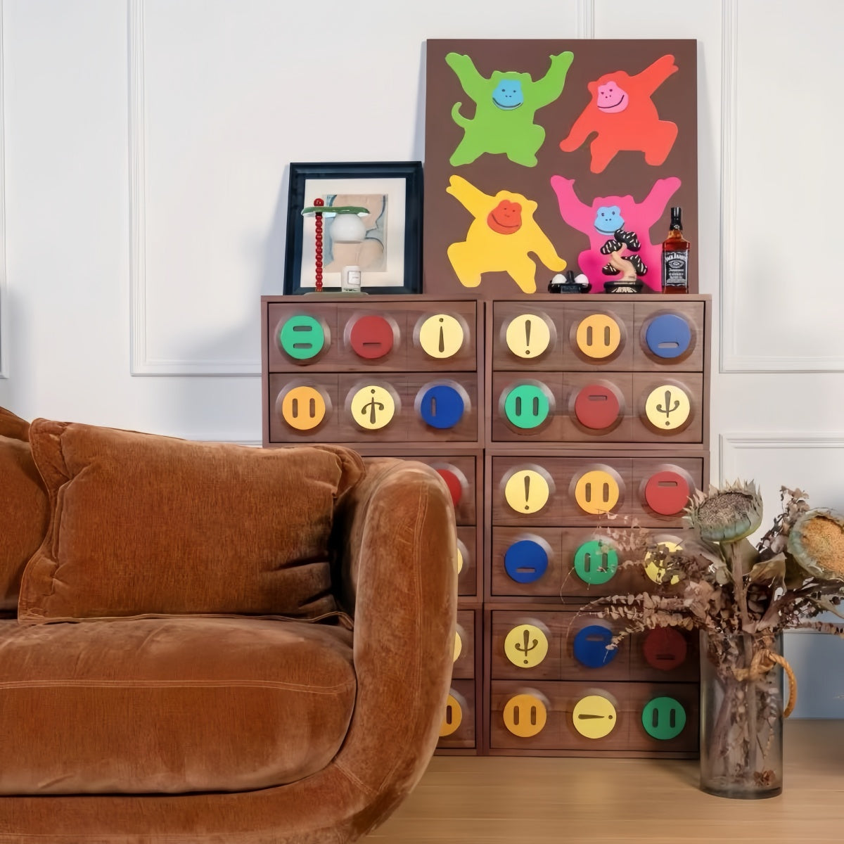 Symbolic Modular Storage Cabinet