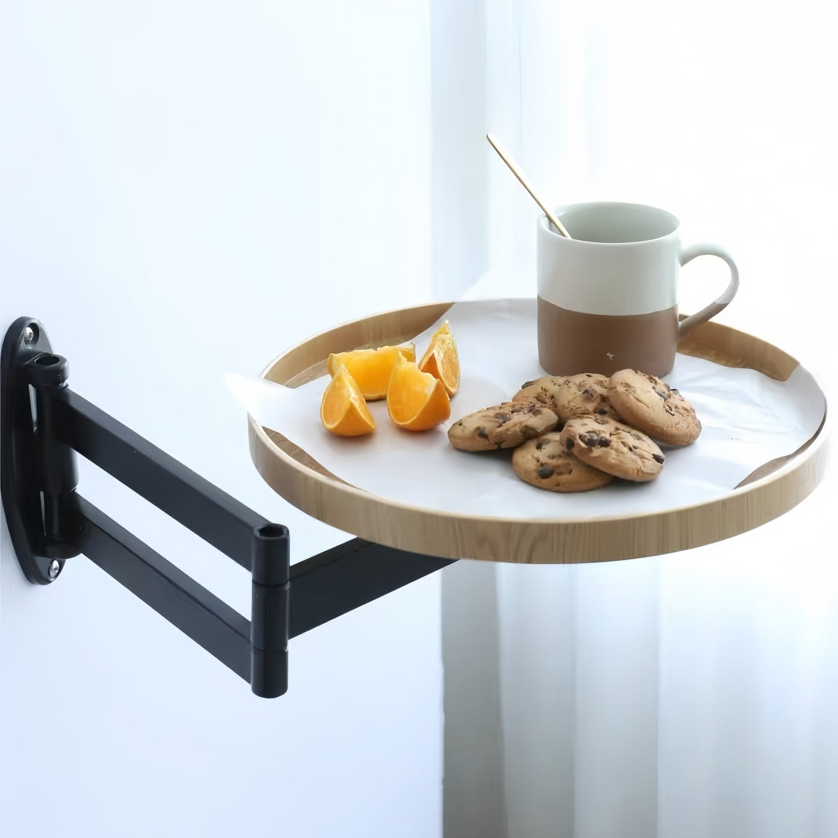 Halo Minimal Wall-Mount Table