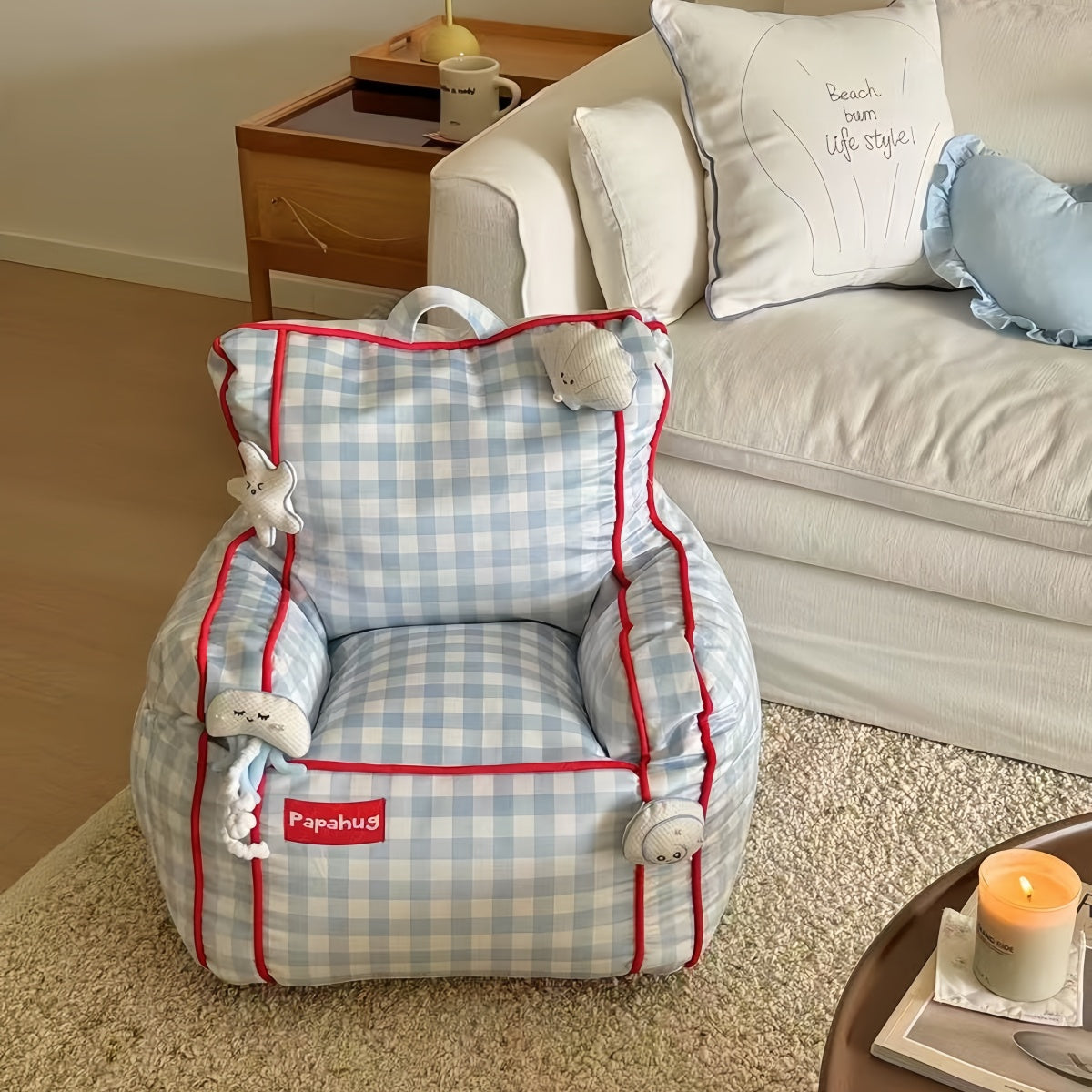 Cozy & Playful Single Lazy Sofa