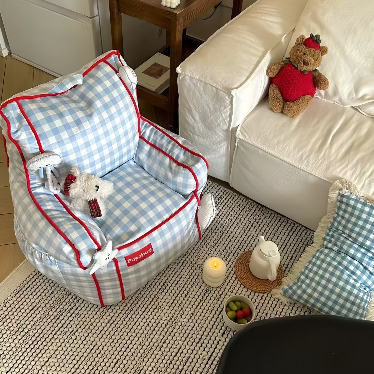 Cozy & Playful Single Lazy Sofa