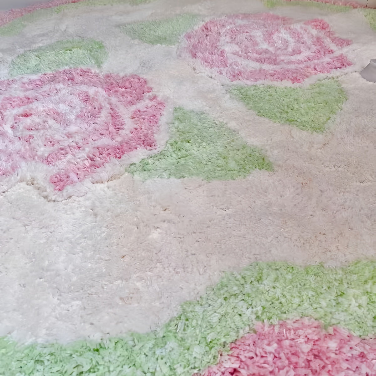 Small Rose Floor Rug