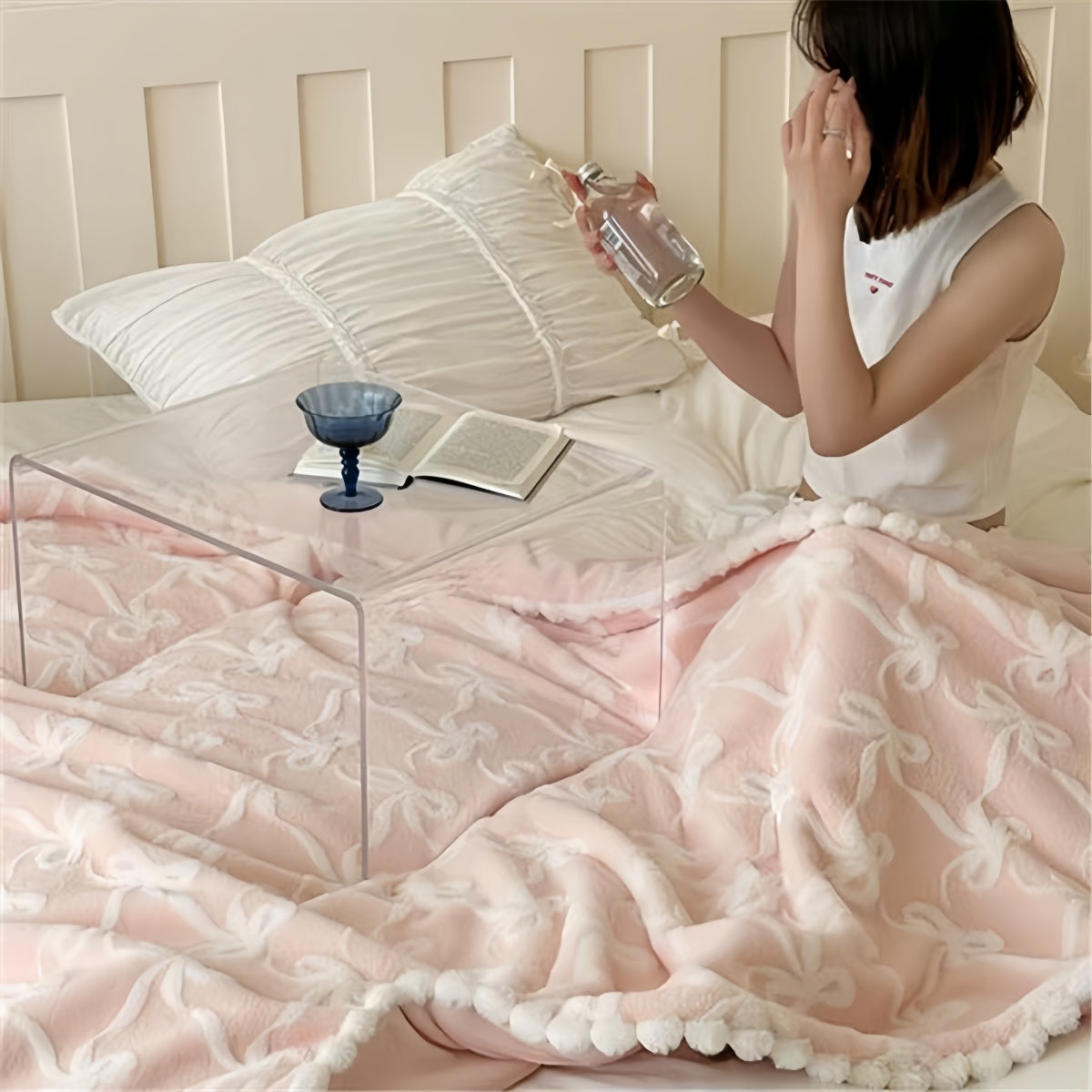Soft Pink Blanket