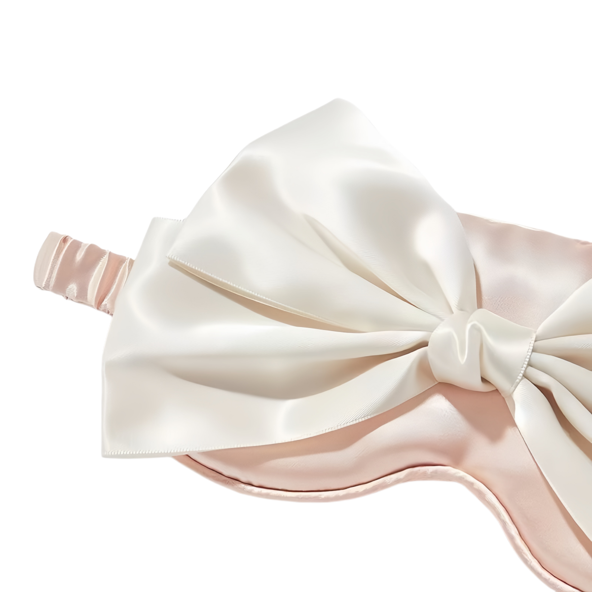 Large Bow Silk Sleep Mask
