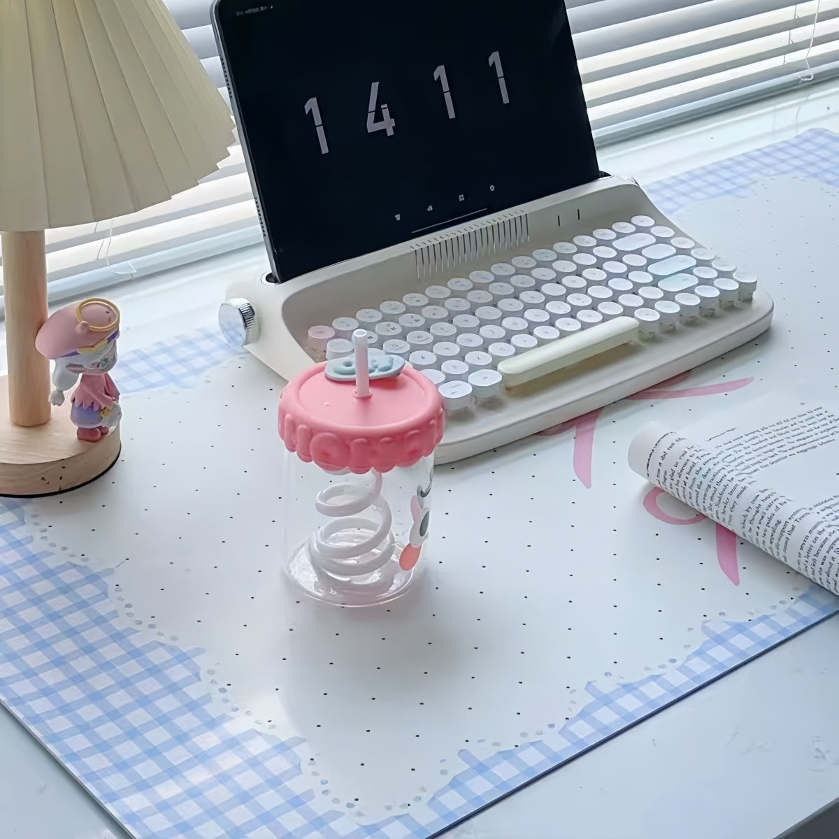 Extra-Large Bowknot Mouse Pad