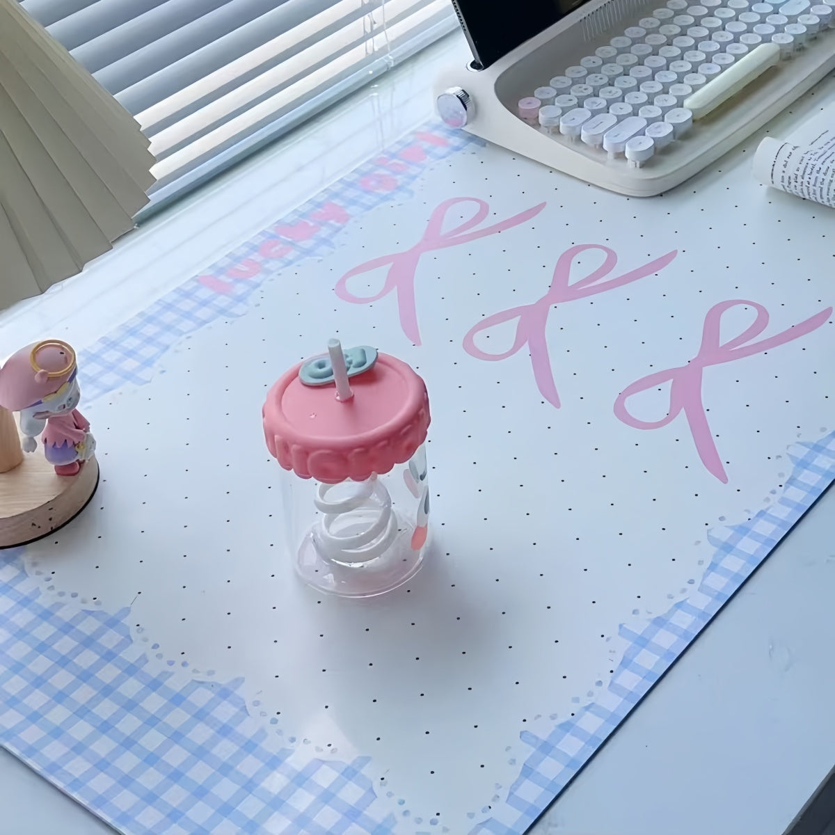 Extra-Large Bowknot Mouse Pad