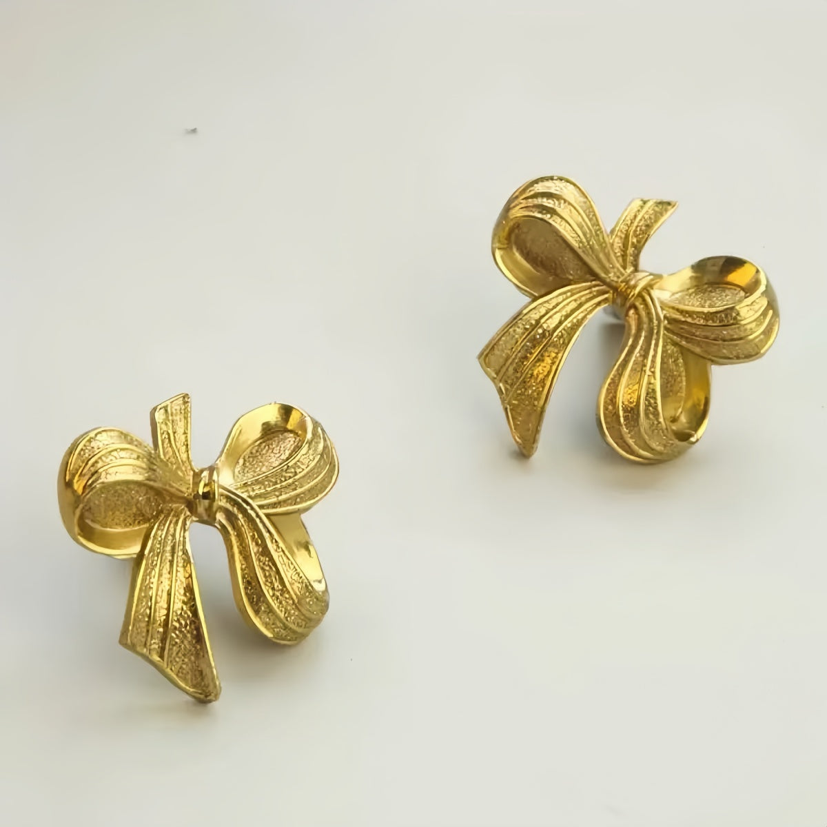 Creative Luxury Gold Butterfly Knot Drawer Pull