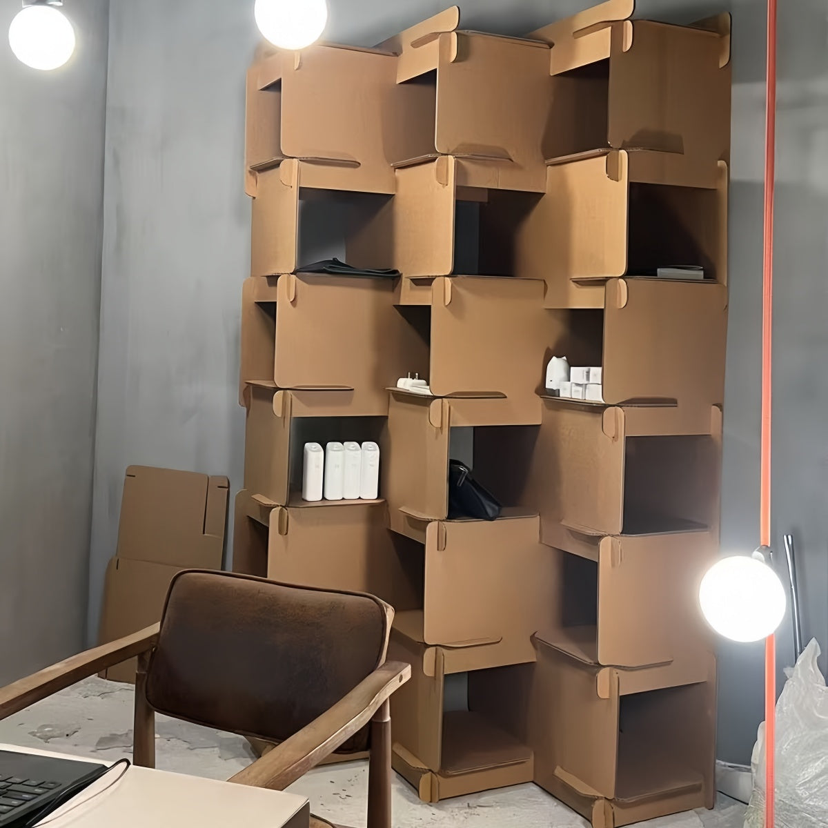 Geometric Stackable Shelf