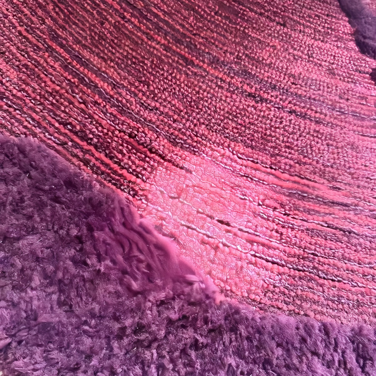 Artisan Handcrafted Irregular Wool Rug