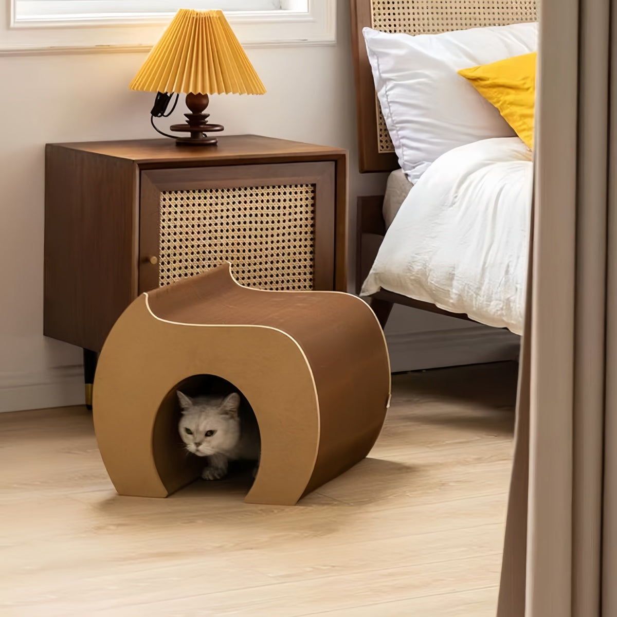 Foldable Cat Tunnel Bench