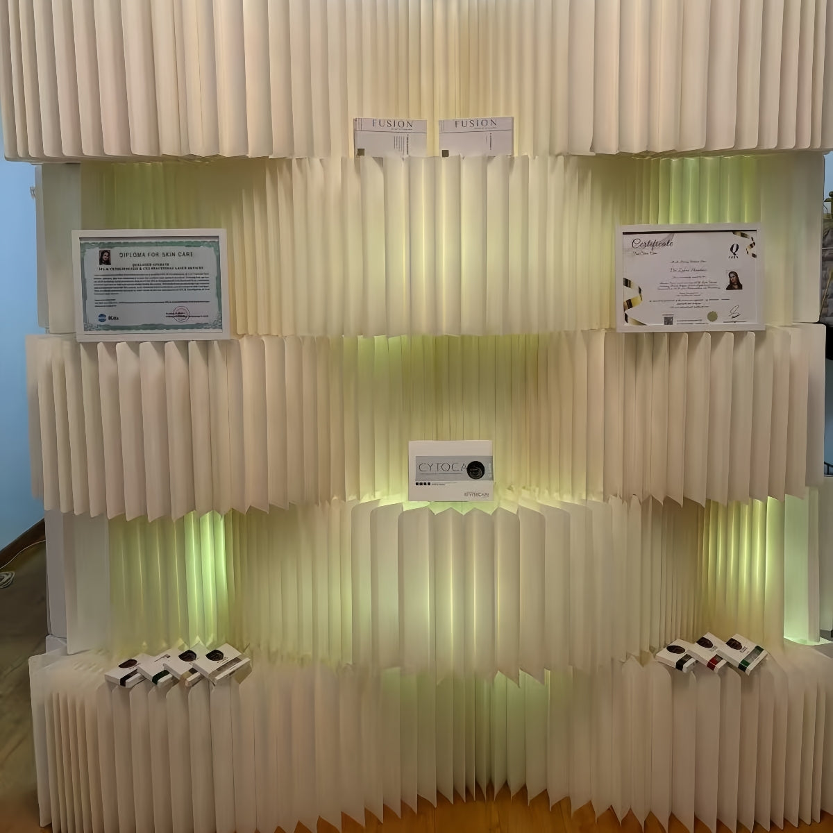 Lightweight Paper Partition