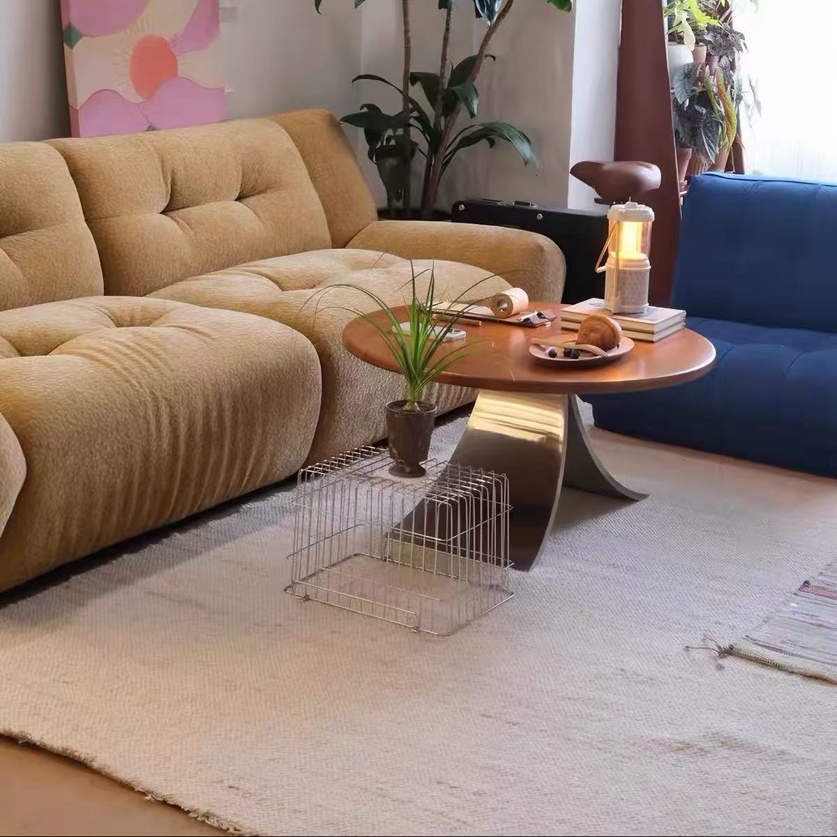 Arcform Round Wood Coffee Table