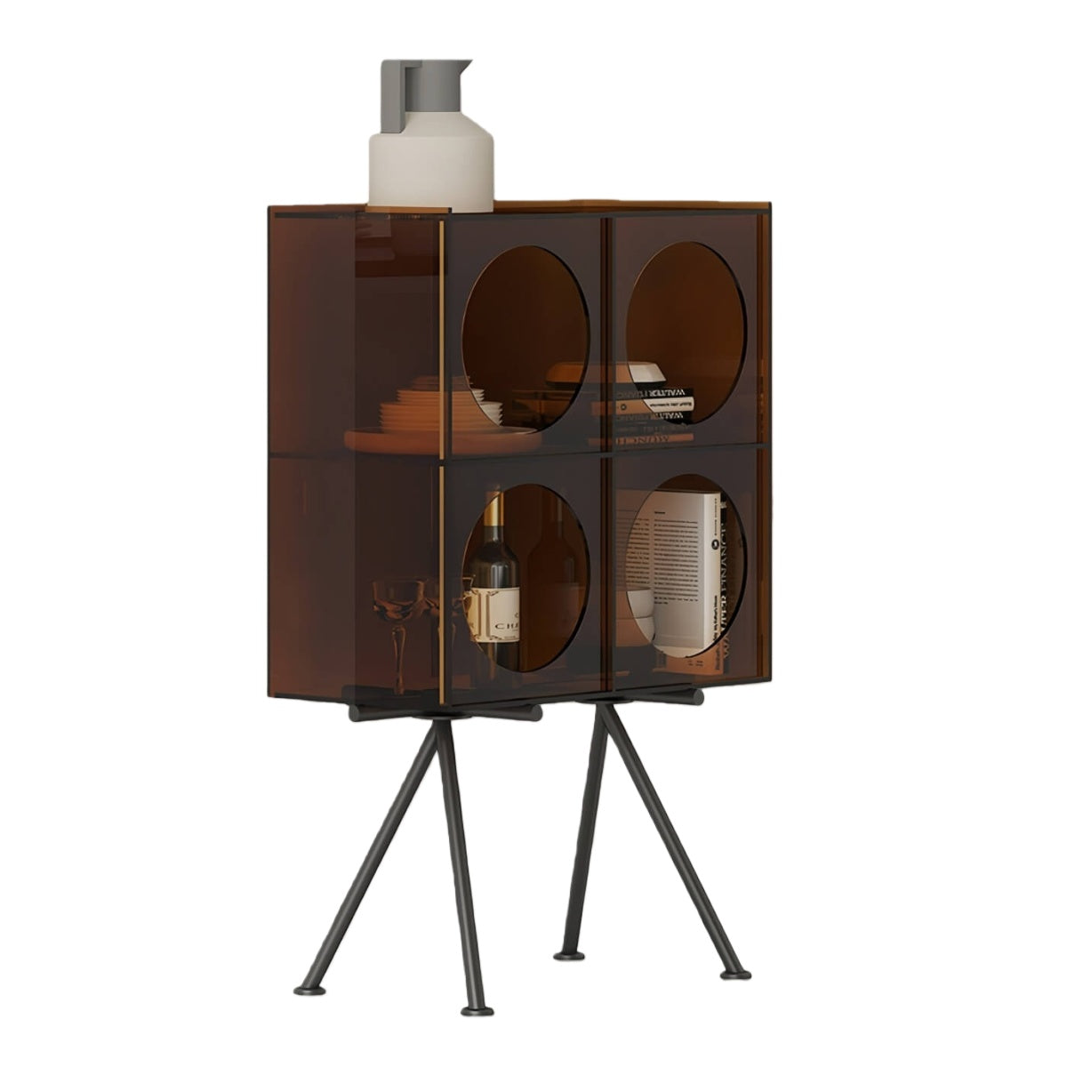 Modern Acrylic Storage Cabinet