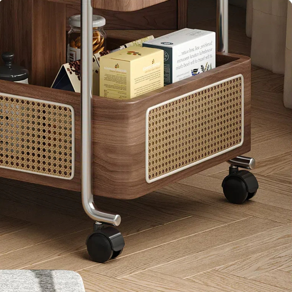 Versatile Vintage Rolling Cart