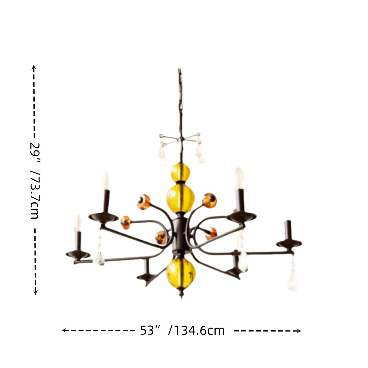 Symphony Crystal Chandelier