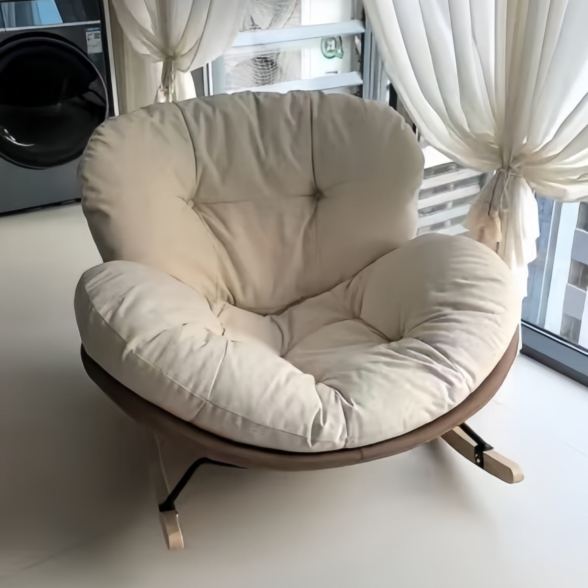 Woven Nest Rocking Chair