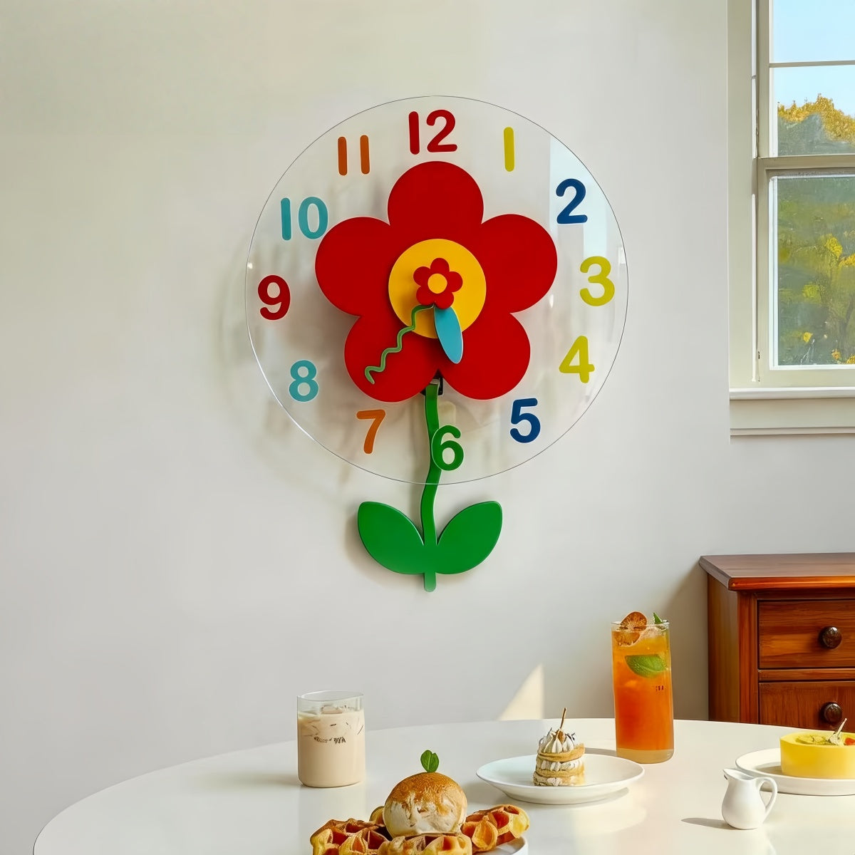 Bloom Pop Wall Clock