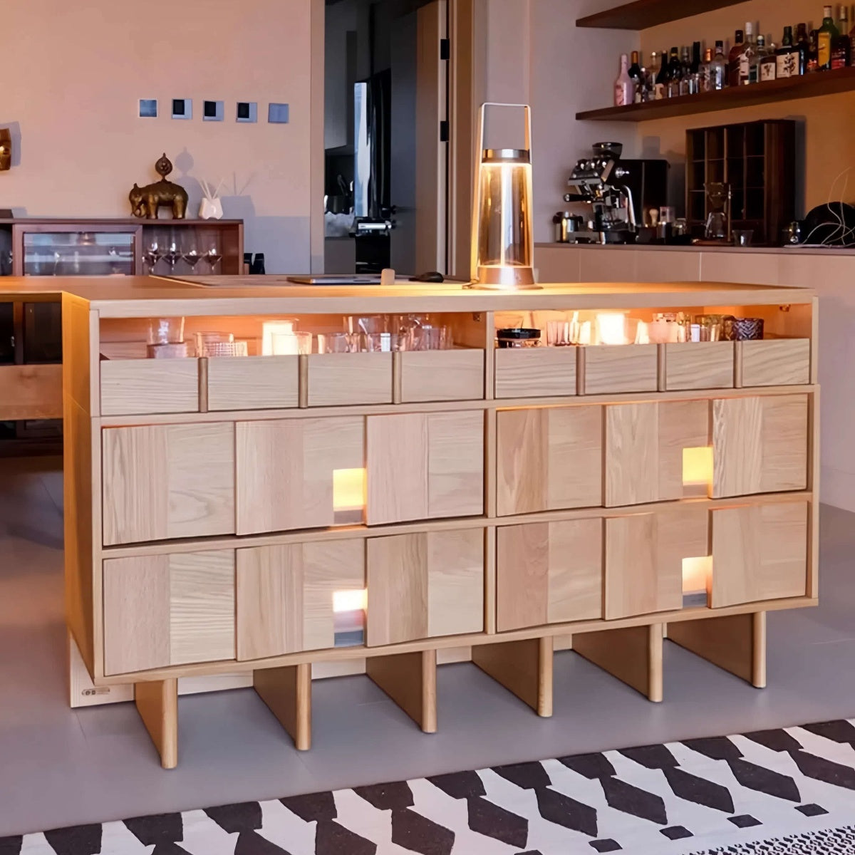 Luxe Modern Marseille Cabinet