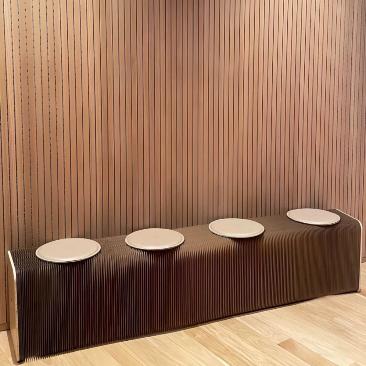 Expandable Paper Bench