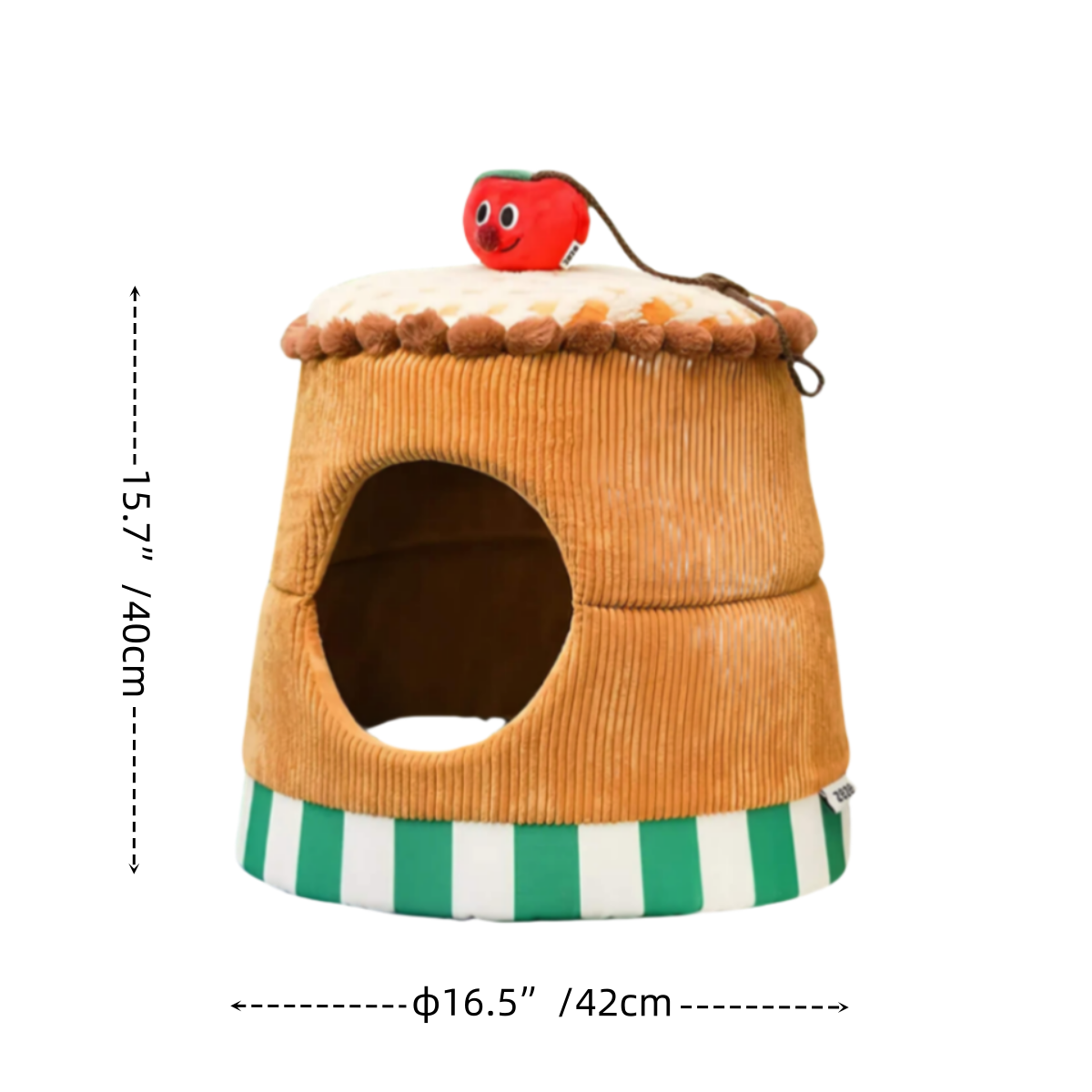 Apple Pie Foldable Pet House