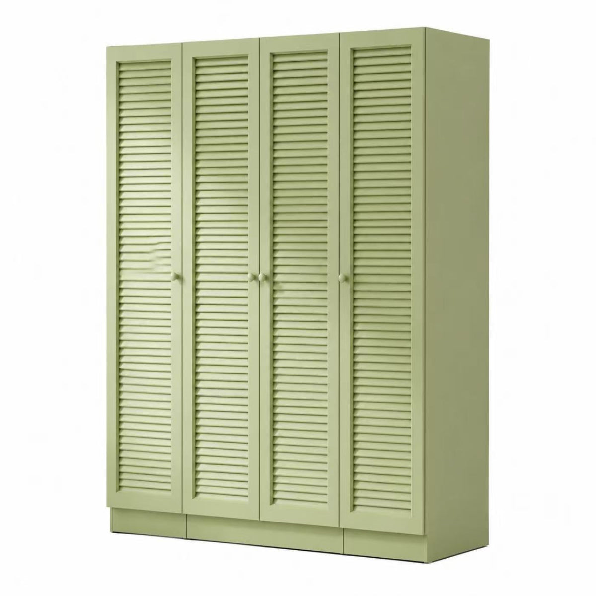 LUNA LOUVER Metal Wardrobe