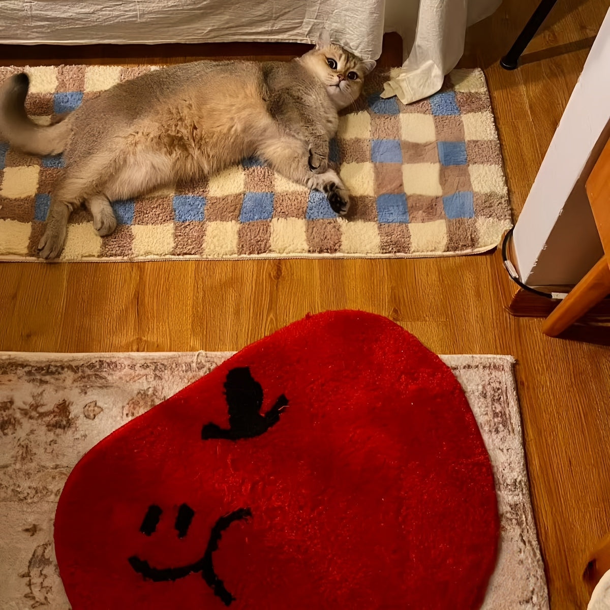 Red Apple Plush Rug