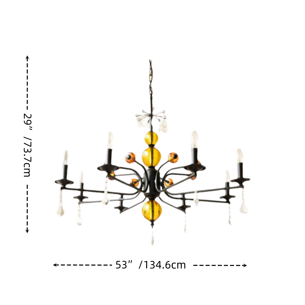 Symphony Crystal Chandelier