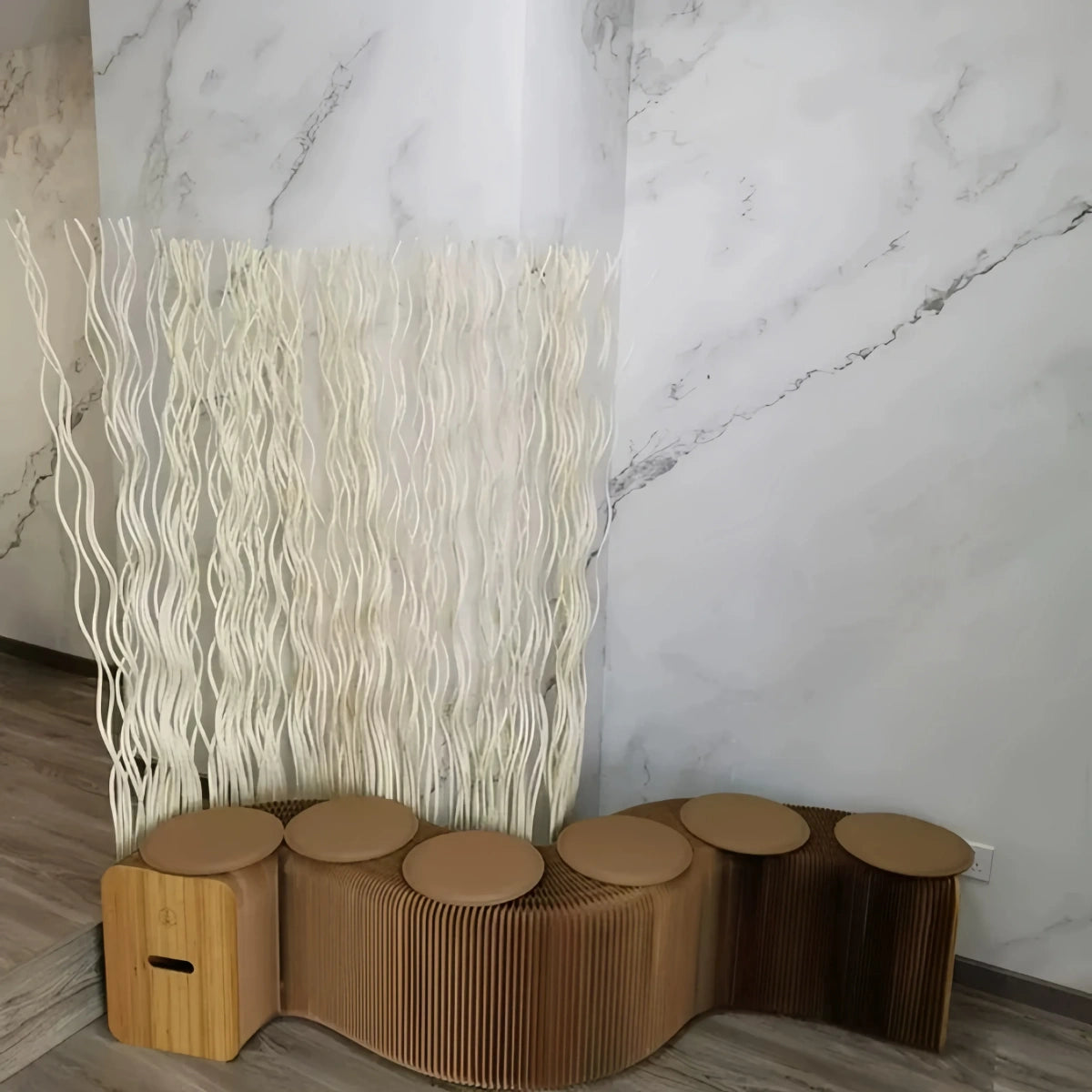 Expandable Paper Bench