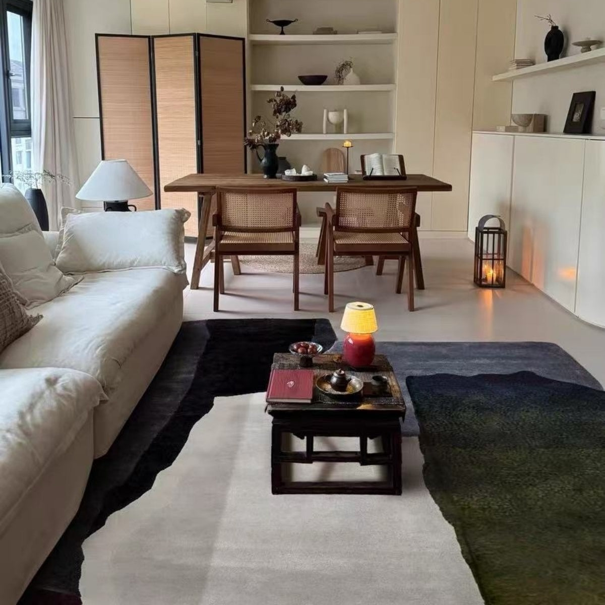 Aurora Luxe Irregular Area Rug