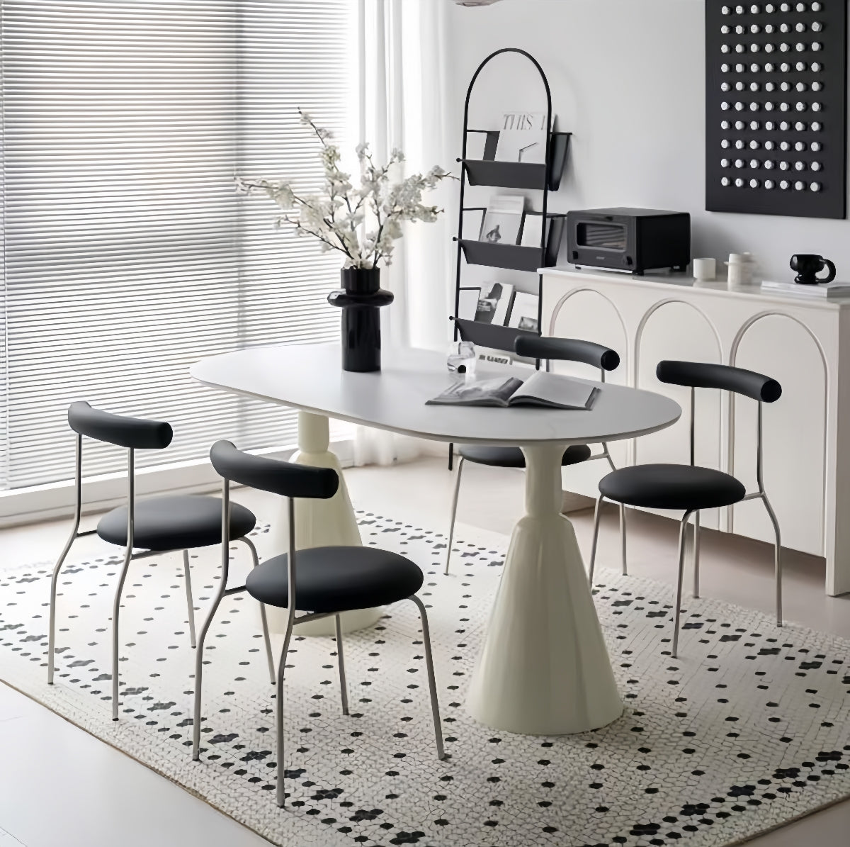 Margaux Sculpted Base Table