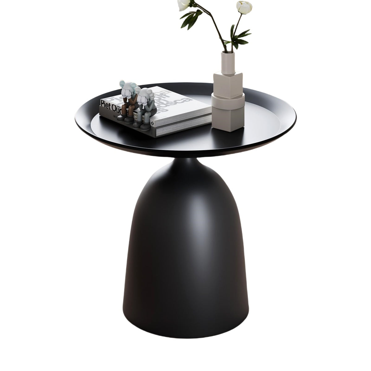 Modern Fluted Nesting Coffee Tables