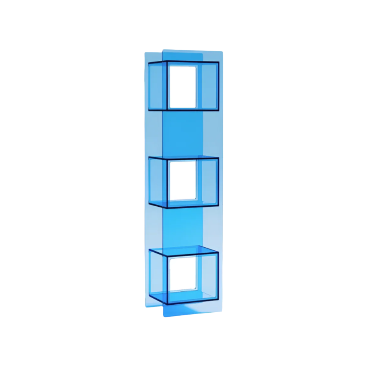 Stylish Acrylic Bookshelf & Display Rack