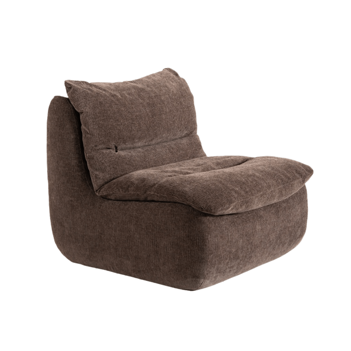 Mid-Century Chenille Lounge Sofa|Washable and Removable Covers