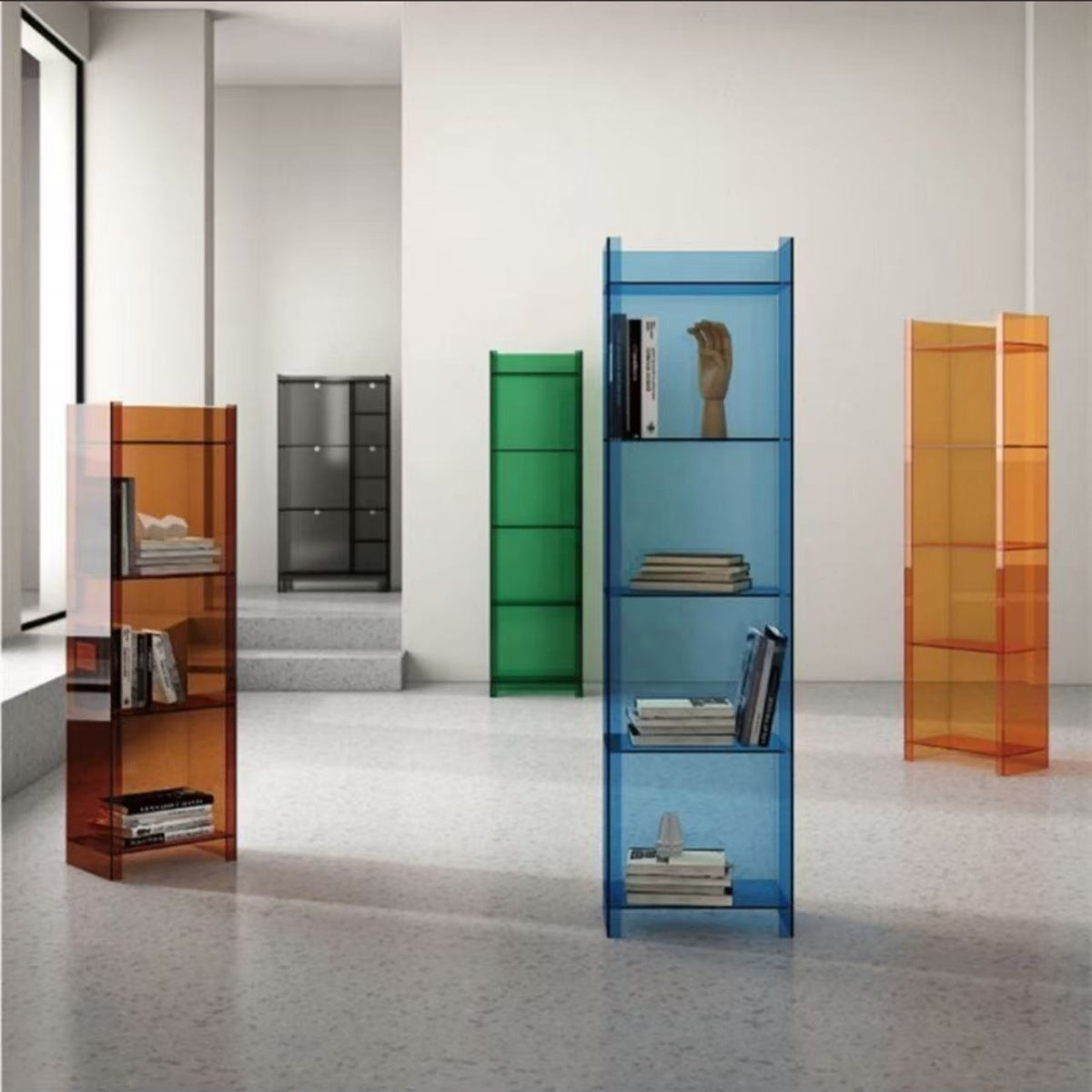 Clear Acrylic Display Stand | Minimalist Organizer for Jewelry & Cosmetics