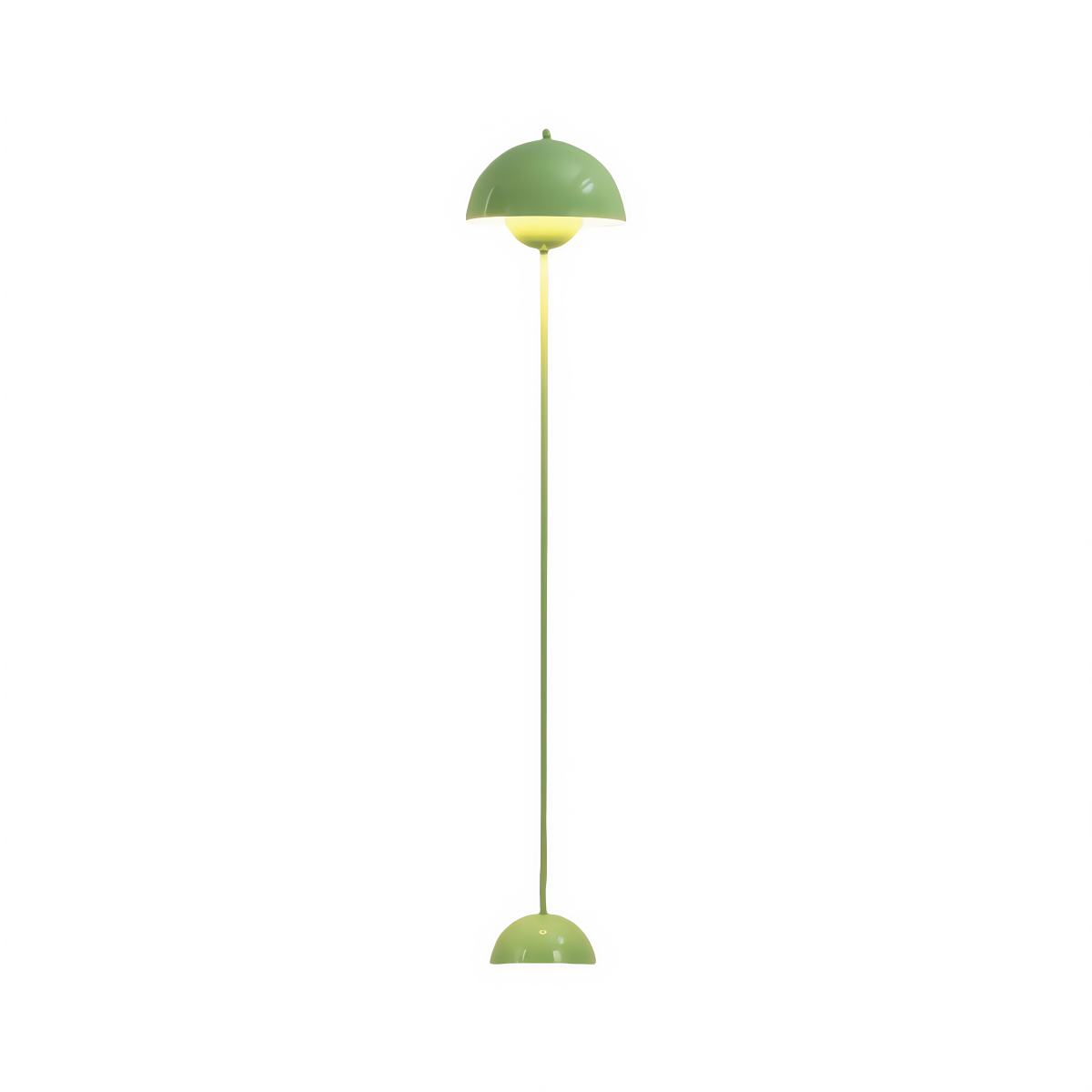 Green Reed Iron Frame Floor Lamp|Space-Saving & Versatile