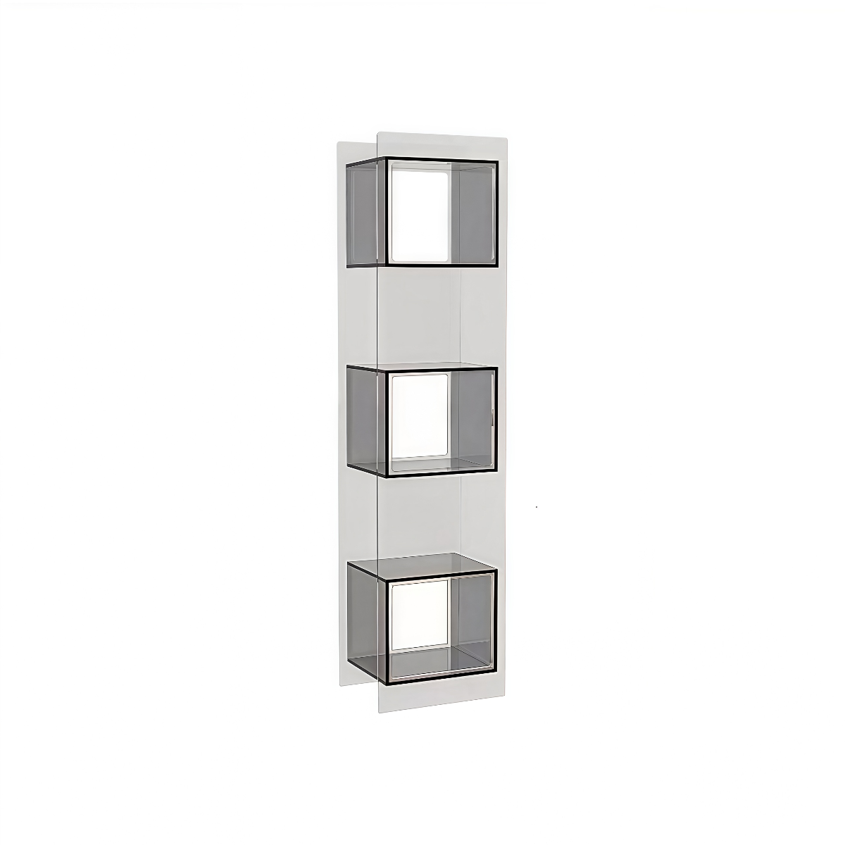 Stylish Acrylic Bookshelf & Display Rack