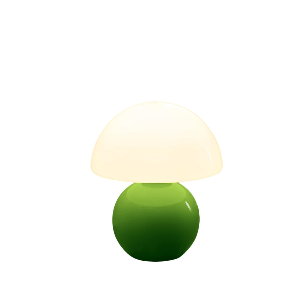 Green Mushroom Table Lamp|Compact and versatile—perfect for nightstands, shelves, or side tables