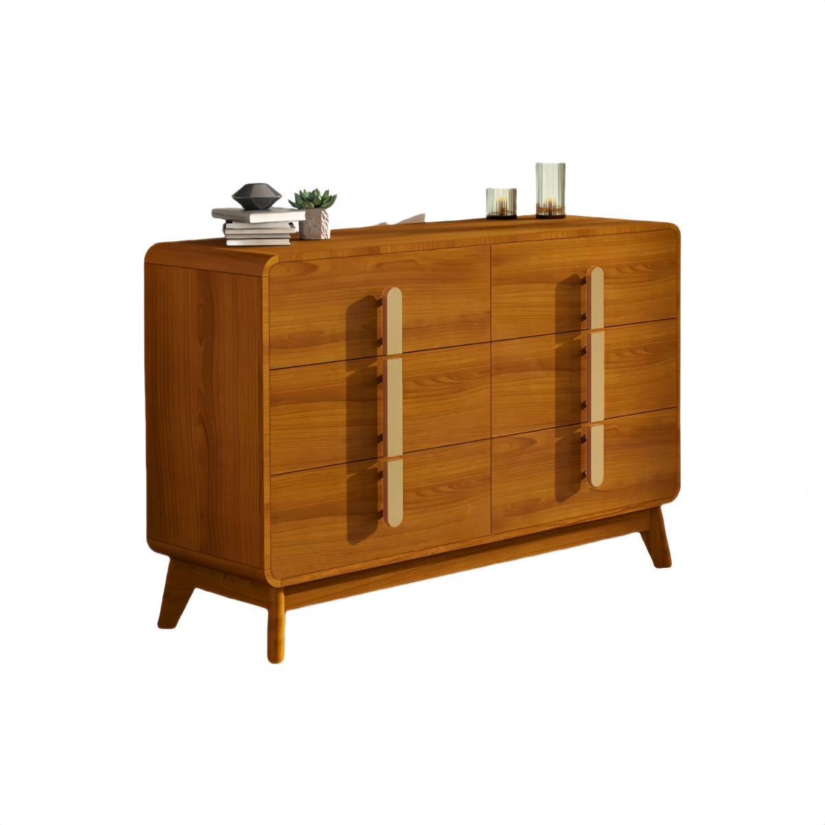 Mid-Century-6-Drawer_Dresser|Mid-Century Modern Design