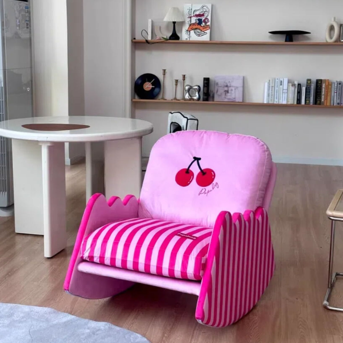 Cherry Blossom Pink Rocking Chair