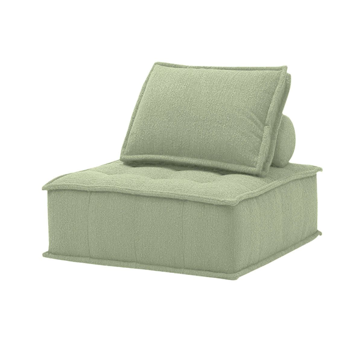 Light Grayish Green Moldular Mochi Sofa