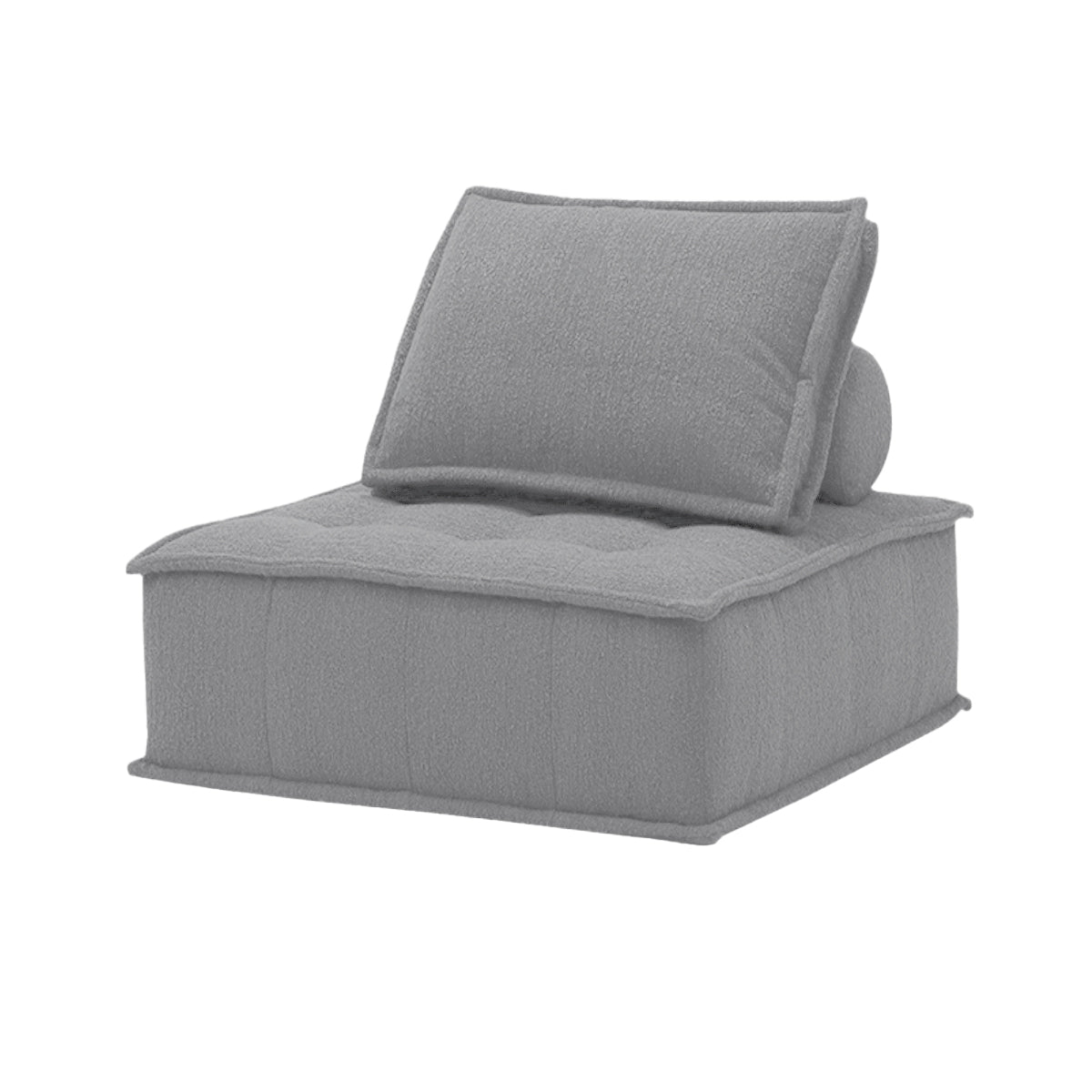 Light Grey Blue Moldular Mochi Sofa