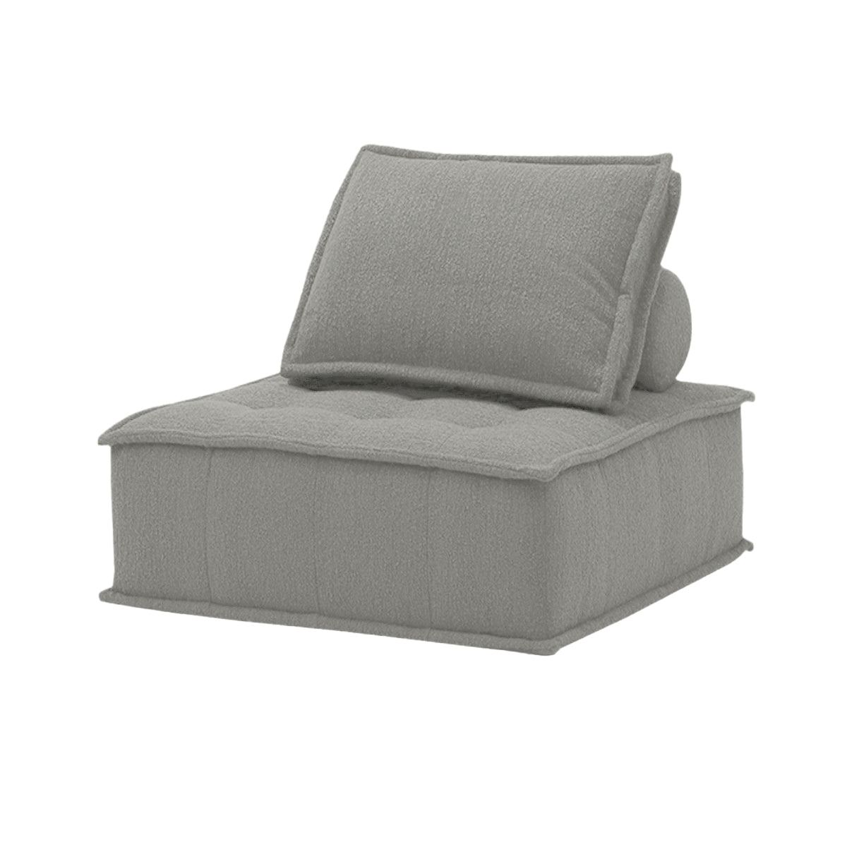 Charcoal Gray Moldular Mochi Sofa