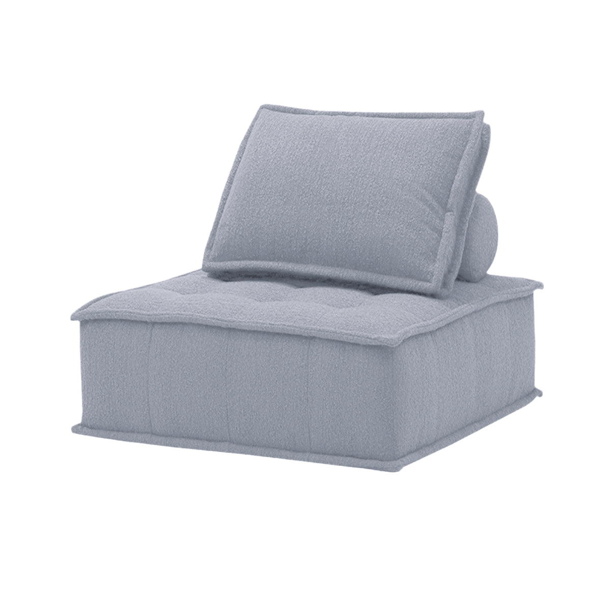 Light Grey Blue Moldular Mochi Sofa