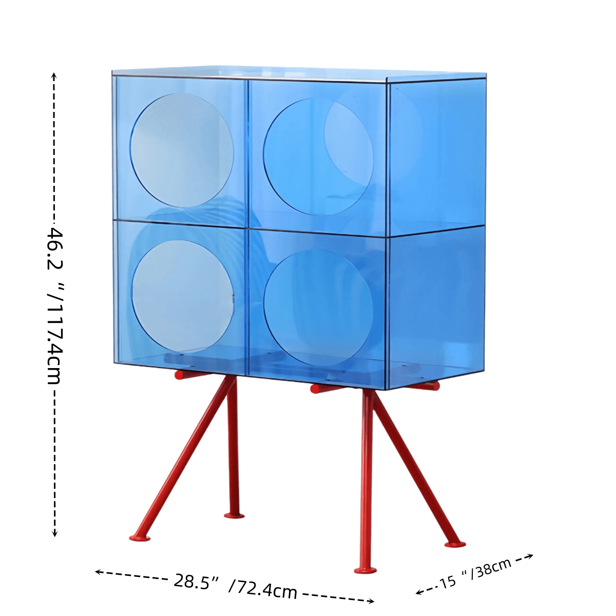 Modern Acrylic Storage Cabinet