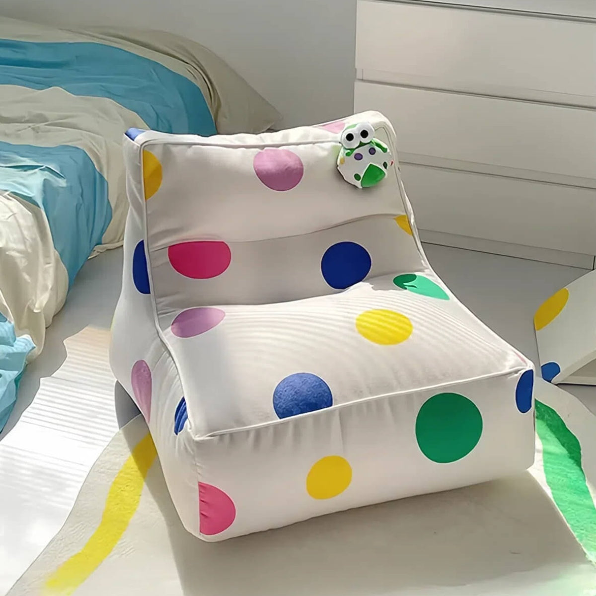Polka Pop Bean Sofa (Multiple Colors)