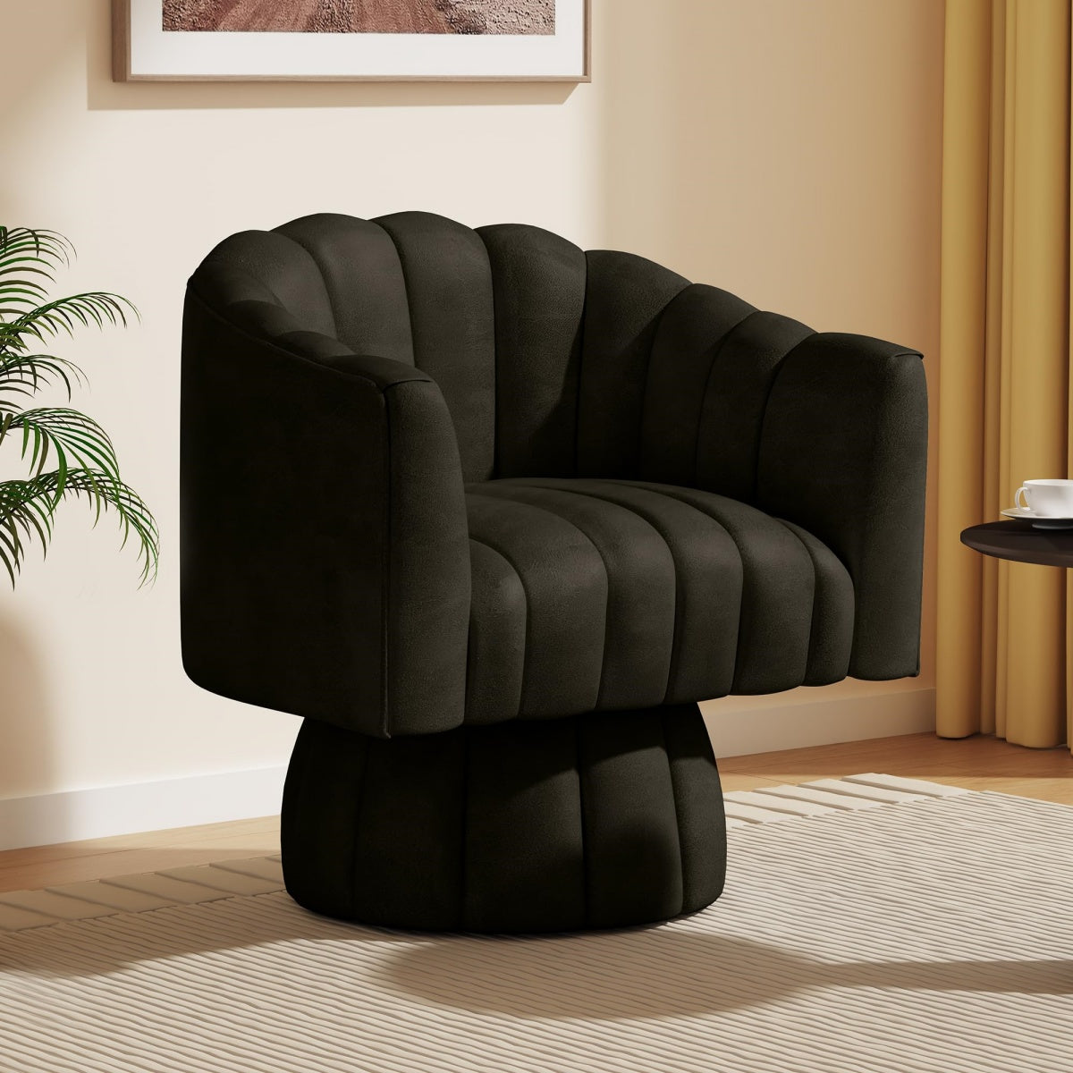 Mira Retro Swivel Accent Chair
