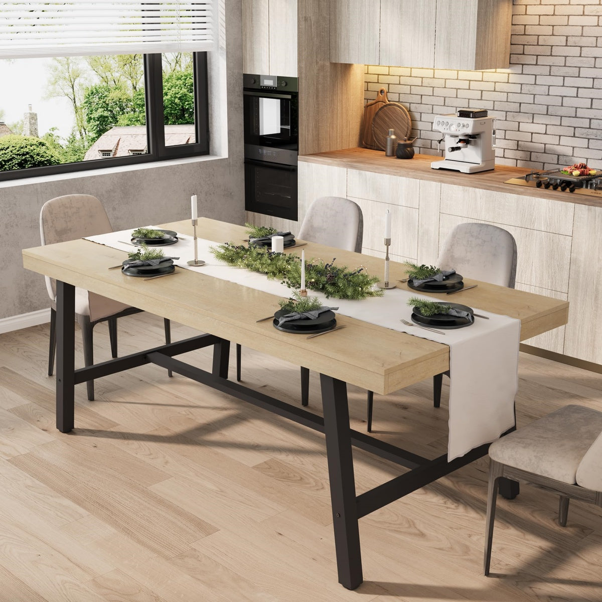 Ridge Industrial Dining Table
