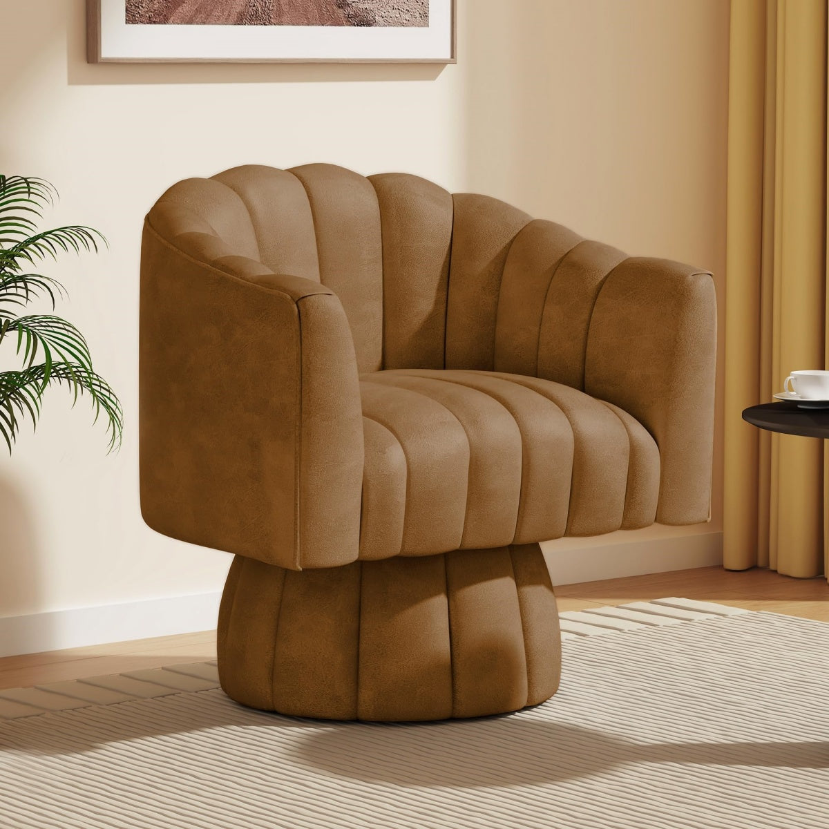 Mira Retro Swivel Accent Chair