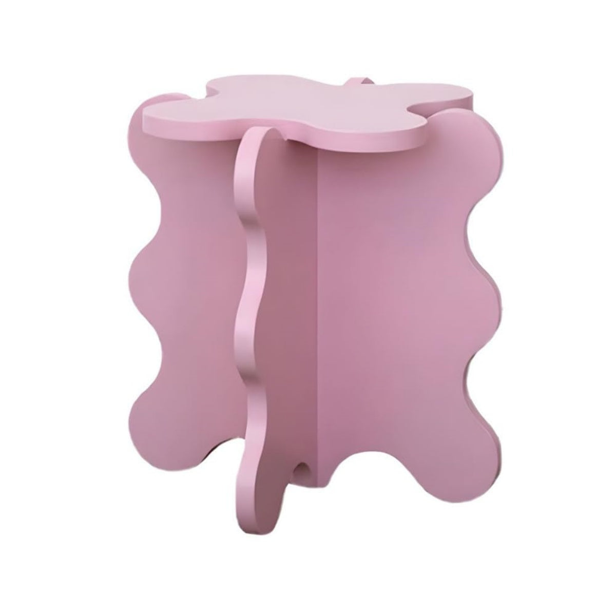 Modern Minimalist Yellow Side Table